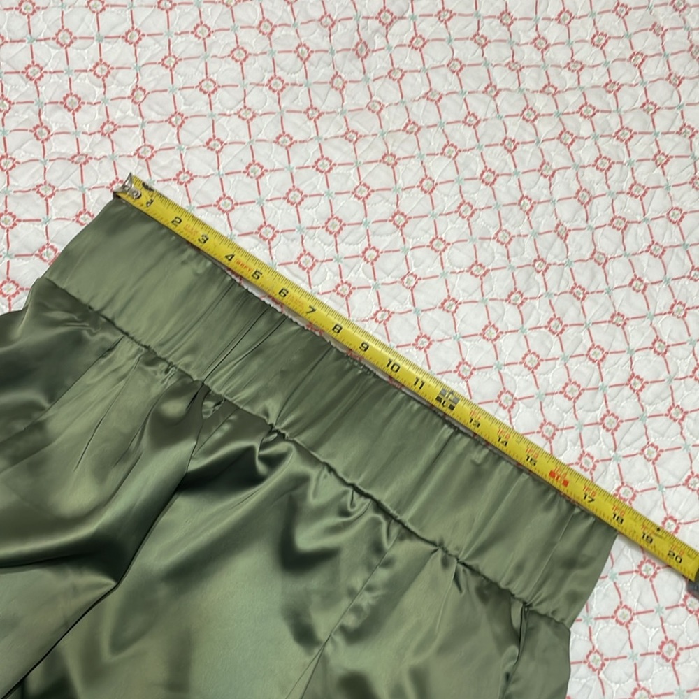 FTF Lab wide leg satin Palazzo pants - Picture 10 of 11
